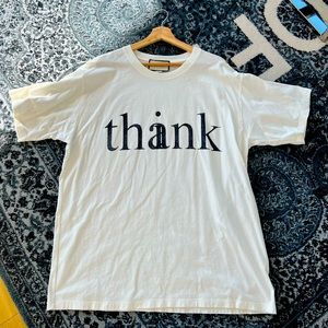Gucci Thank Think T-Shirt Size Large